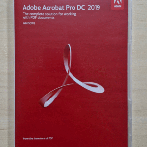 Adobe Acrobat Pro DC 2019