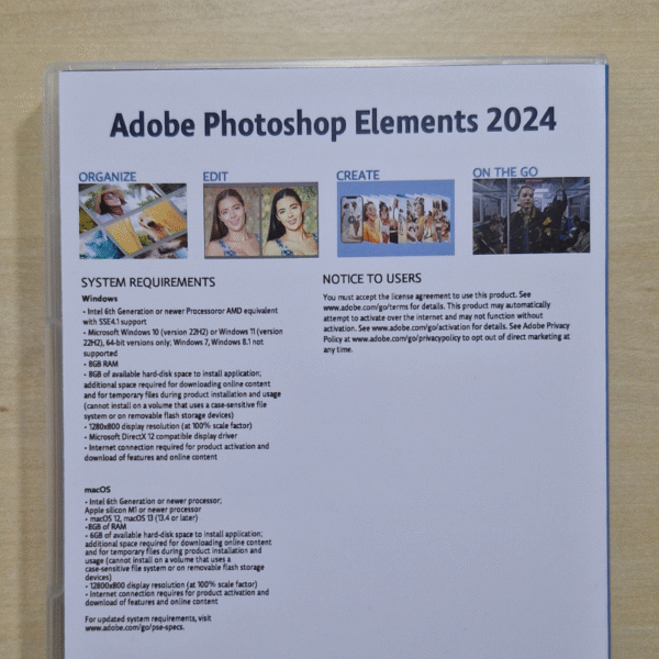 Adobe Photoshop Elements 2024