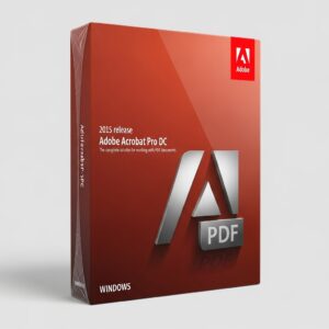 Adobe Acrobat Pro DC 2015